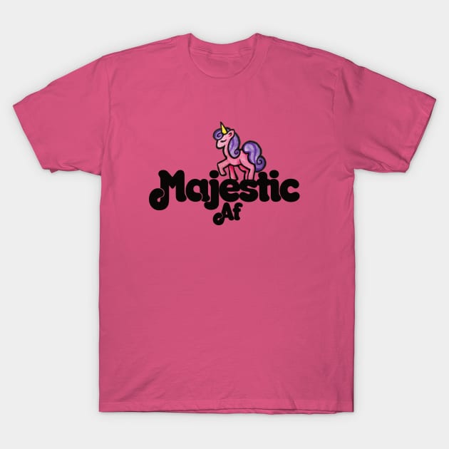 Majestic AF T-Shirt by bubbsnugg